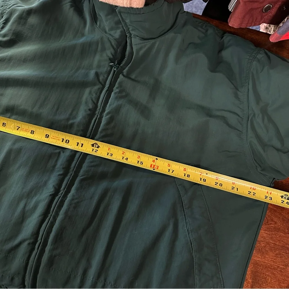 MENS J. Crew Forest Green Peacoat Parka Fleece Lined Winter Coat Utility Jacket